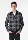 thumb-Afficher les détails de Chemise À Manches Longues Noir    Homme