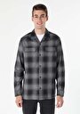 thumb-Afficher les détails de Chemise À Manches Longues Noir    Homme