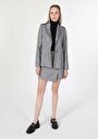thumb-Afficher les détails de Veste De Blazer Gris Regular Fit   Femme