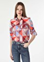thumb-Afficher les détails de Chemise À Manches Longues Multicolou    Femme