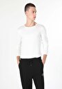 thumb-Afficher les détails de T-shirt À Manches Longues Blanc Slim Fit  Homme