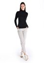 thumb-Afficher les détails de Pull Noir Slim Fit   Femme