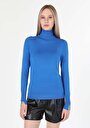 thumb-Afficher les détails de Pull Bleu Slim Fit   Femme
