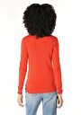 thumb-Afficher les détails de Pull Orange Slim Fit   Femme