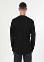 thumb-Afficher les détails de T-shirt À Manches Longues Noir Regular Fit  Homme