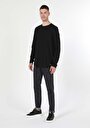 thumb-Afficher les détails de T-shirt À Manches Longues Noir Regular Fit  Homme