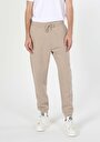 thumb-Afficher les détails de Pantalon De Survêtement Beige Slim Fit Homme