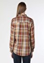 thumb-Afficher les détails de Chemise À Manches Longues Marron Regular Fit   Femme