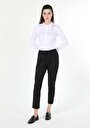 thumb-Afficher les détails de Pantalon Noir Straight Leg  En  Regular Fit Femme