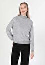 thumb-Afficher les détails de T-shirt À Manches Longues Gris Regular Fit  Femme
