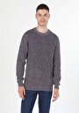 thumb-Afficher les détails de Pull Violet Regular Fit   Homme