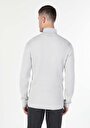 thumb-Afficher les détails de Cardigan Tricot Gris Slim Fit Homme