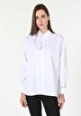 thumb-Afficher les détails de Chemise À Manches Longues Blanc    Femme
