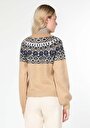 thumb-Afficher les détails de Pull Beige Regular Fit   Femme