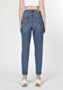 thumb-Afficher les détails de 896  Maria Pantalon Denim Tapered Leg  En  Mom Fit Femme