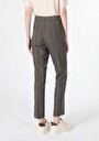 thumb-Afficher les détails de Pantalon Marron Straight Leg  En  Slim Fit Femme