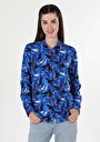 thumb-Afficher les détails de Chemise À Manches Longues Multicolou    Femme