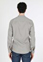 thumb-Afficher les détails de Chemise À Manches Longues Beige Slim Fit   Homme