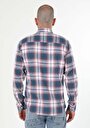 thumb-Afficher les détails de Chemise À Manches Longues Bleu Slim Fit   Homme