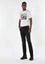 thumb-Afficher les détails de 044 Karl Pantalon Marine Straight Leg  En  Straight Fit Homme