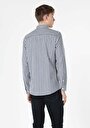 thumb-Afficher les détails de Chemise À Manches Longues Marine Regular Fit   Homme