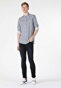 thumb-Afficher les détails de Chemise À Manches Longues Marine Regular Fit   Homme