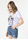 thumb-Afficher les détails de T-shirt À Manches Courtes Blanc Regular Fit  Femme