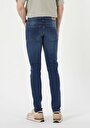 thumb-Afficher les détails de 041 Danny Pantalon Bleu Slim Leg  En  Slim Fit Homme