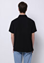 thumb-Afficher les détails de T-shirt Polo À Manches Courtes Noir Droit Comfort Fit Homme