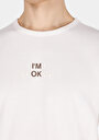 thumb-Afficher les détails de T-shirt À Manches Courtes Blanc Regular Fit Droit Homme