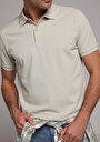 thumb-Afficher les détails de T-shirt Polo À Manches Courtes Vert Droit Regular Fit Homme