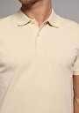 thumb-Afficher les détails de T-shirt Polo À Manches Courtes Jaune Droit Regular Fit Homme