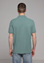 thumb-Afficher les détails de T-shirt Polo À Manches Courtes Vert Droit Regular Fit Homme