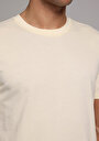 thumb-Afficher les détails de T-shirt À Manches Courtes Jaune Regular Fit Droit Homme
