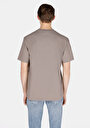 thumb-Afficher les détails de T-shirt À Manches Courtes Marron Comfort Fit Droit Homme