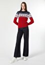 thumb-Afficher les détails de Pull Rouge Regular Fit   Femme