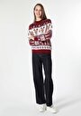 thumb-Afficher les détails de Pull Bordeaux Regular Fit   Femme