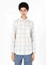 thumb-Afficher les détails de Chemise À Manches Longues Beige Regular Fit   Femme