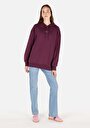 thumb-Afficher les détails de Pull-over Violet Comfort Fit  Femme