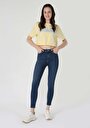 thumb-Afficher les détails de 759 Lara Pantalon Denim   En  Skinny Fit Femme
