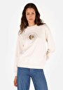 thumb-Afficher les détails de Pull-over Blanc Regular Fit  Femme