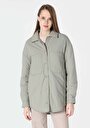 thumb-Afficher les détails de Veste Vert Regular Fit    Femme