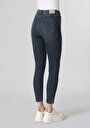 thumb-Afficher les détails de 759 Lara Pantalon Bleu Foncé   En  Skinny Fit Femme