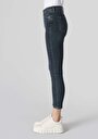 thumb-Afficher les détails de 759 Lara Pantalon Bleu Foncé   En  Skinny Fit Femme