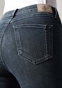 thumb-Afficher les détails de 759 Lara Pantalon Bleu Foncé   En  Skinny Fit Femme