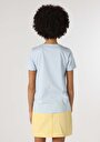thumb-Afficher les détails de T-shirt À Manches Courtes Bleu Regular Fit  Femme