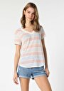 thumb-Afficher les détails de T-shirt À Manches Courtes Multicolou Regular Fit  Femme
