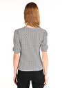 thumb-Afficher les détails de T-shirt À Manches Courtes Blanc Slim Fit  Femme