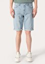 thumb-Afficher les détails de Short Bleu Regular Fit Homme