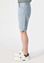 thumb-Afficher les détails de Short Bleu Regular Fit Homme